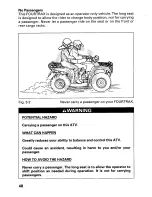 Предварительный просмотр 54 страницы Honda 2000 Fourtrax Foreman 400 Owner'S Manual