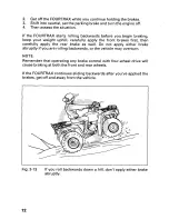 Предварительный просмотр 78 страницы Honda 2000 Fourtrax Foreman 400 Owner'S Manual