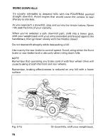 Предварительный просмотр 82 страницы Honda 2000 Fourtrax Foreman 400 Owner'S Manual