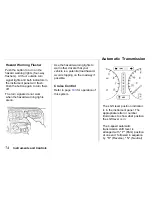 Предварительный просмотр 77 страницы Honda 2000 Passport Owner'S Manual