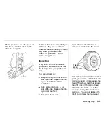 Предварительный просмотр 164 страницы Honda 2000 Passport Owner'S Manual