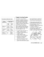 Предварительный просмотр 216 страницы Honda 2000 Passport Owner'S Manual