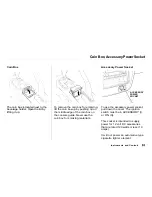 Preview for 96 page of Honda 2000 Prelude Owner'S Manual