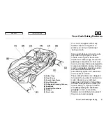 Предварительный просмотр 8 страницы Honda 2000 S2000 Owner'S Manual