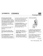 Предварительный просмотр 30 страницы Honda 2000 S2000 Owner'S Manual