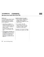 Предварительный просмотр 39 страницы Honda 2000 S2000 Owner'S Manual