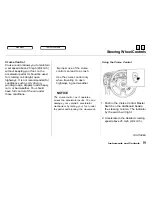 Предварительный просмотр 56 страницы Honda 2000 S2000 Owner'S Manual