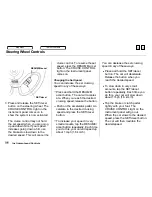 Предварительный просмотр 57 страницы Honda 2000 S2000 Owner'S Manual