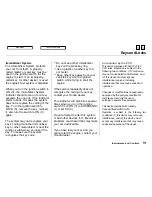 Предварительный просмотр 60 страницы Honda 2000 S2000 Owner'S Manual