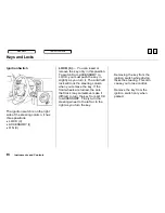 Предварительный просмотр 61 страницы Honda 2000 S2000 Owner'S Manual