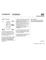 Предварительный просмотр 64 страницы Honda 2000 S2000 Owner'S Manual