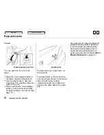 Предварительный просмотр 67 страницы Honda 2000 S2000 Owner'S Manual