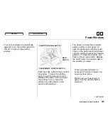 Предварительный просмотр 70 страницы Honda 2000 S2000 Owner'S Manual