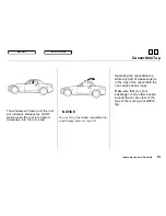 Предварительный просмотр 74 страницы Honda 2000 S2000 Owner'S Manual