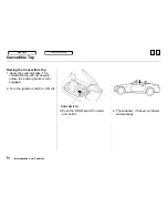 Предварительный просмотр 75 страницы Honda 2000 S2000 Owner'S Manual