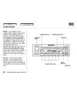 Предварительный просмотр 96 страницы Honda 2000 S2000 Owner'S Manual