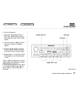 Предварительный просмотр 97 страницы Honda 2000 S2000 Owner'S Manual