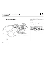 Предварительный просмотр 123 страницы Honda 2000 S2000 Owner'S Manual