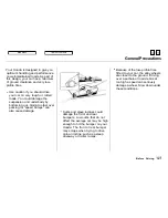 Предварительный просмотр 126 страницы Honda 2000 S2000 Owner'S Manual