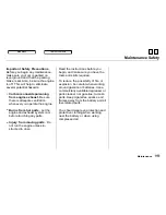 Предварительный просмотр 142 страницы Honda 2000 S2000 Owner'S Manual