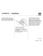 Предварительный просмотр 174 страницы Honda 2000 S2000 Owner'S Manual