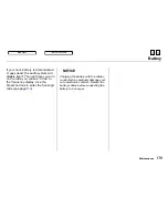 Предварительный просмотр 176 страницы Honda 2000 S2000 Owner'S Manual