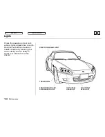 Предварительный просмотр 189 страницы Honda 2000 S2000 Owner'S Manual