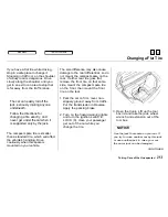 Предварительный просмотр 210 страницы Honda 2000 S2000 Owner'S Manual