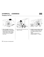 Предварительный просмотр 213 страницы Honda 2000 S2000 Owner'S Manual