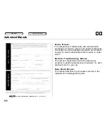 Предварительный просмотр 256 страницы Honda 2000 S2000 Owner'S Manual