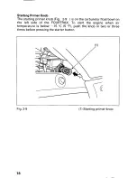 Предварительный просмотр 22 страницы Honda 2000 TRX 350FE FourTrax Rancher 4x4 ES Owner'S Manual