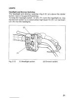 Предварительный просмотр 25 страницы Honda 2000 TRX 350FE FourTrax Rancher 4x4 ES Owner'S Manual