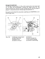 Предварительный просмотр 45 страницы Honda 2000 TRX 350FE FourTrax Rancher 4x4 ES Owner'S Manual