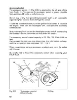 Предварительный просмотр 46 страницы Honda 2000 TRX 350FE FourTrax Rancher 4x4 ES Owner'S Manual