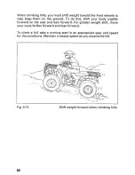 Предварительный просмотр 86 страницы Honda 2000 TRX 350FE FourTrax Rancher 4x4 ES Owner'S Manual