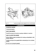 Preview for 69 page of Honda 2000 TRX250 Fourtrax Recon Owner'S Manual