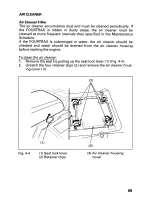 Preview for 95 page of Honda 2000 TRX250 Fourtrax Recon Owner'S Manual