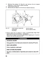 Preview for 96 page of Honda 2000 TRX250 Fourtrax Recon Owner'S Manual