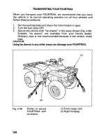 Preview for 134 page of Honda 2000 TRX250 Fourtrax Recon Owner'S Manual