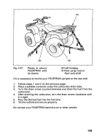 Preview for 135 page of Honda 2000 TRX250 Fourtrax Recon Owner'S Manual