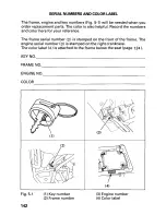 Preview for 148 page of Honda 2000 TRX250 Fourtrax Recon Owner'S Manual