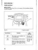 Preview for 20 page of Honda 2000 TRX350TE FourTrax 350 ES Owner'S Manual