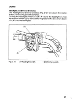 Preview for 27 page of Honda 2000 TRX350TE FourTrax 350 ES Owner'S Manual