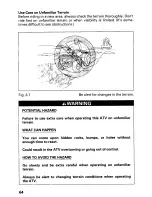 Preview for 70 page of Honda 2000 TRX350TE FourTrax 350 ES Owner'S Manual