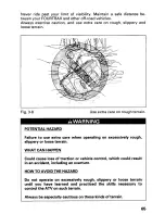 Preview for 71 page of Honda 2000 TRX350TE FourTrax 350 ES Owner'S Manual