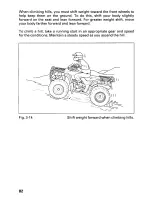 Preview for 88 page of Honda 2000 TRX350TE FourTrax 350 ES Owner'S Manual