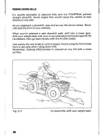 Preview for 94 page of Honda 2000 TRX350TE FourTrax 350 ES Owner'S Manual