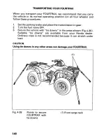 Preview for 154 page of Honda 2000 TRX350TE FourTrax 350 ES Owner'S Manual