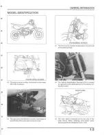 Предварительный просмотр 7 страницы Honda 2000 XR50R Service Manual