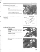 Предварительный просмотр 57 страницы Honda 2000 XR50R Service Manual